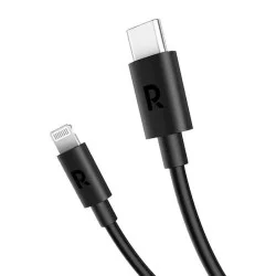 RAVPower Type-C to Lightning Cable (0.3m/1ft) &ndash; Black